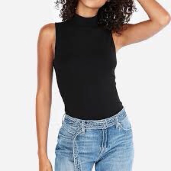 Express Tops - NWT Express One Eleven black mock neck bodysuit